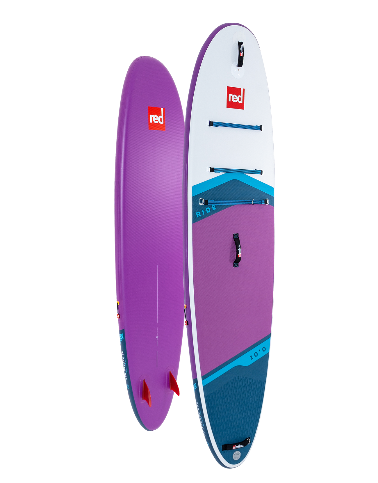 10'0" Ride Purple MSL Inflatable Paddle Board (Anniversary Edition)